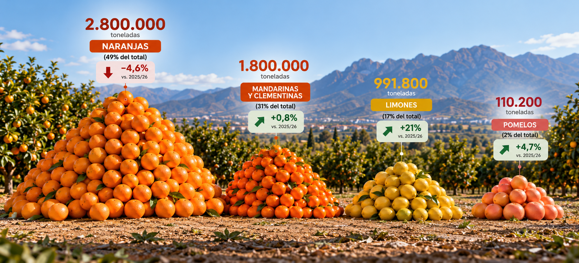 cítricos-españa-tipos
